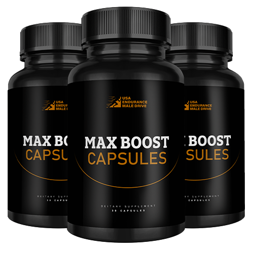 Max Boost Capsules: 3 Months Supply