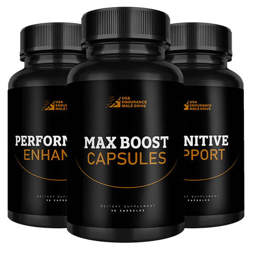 Max Boost Capsules, Performance Enhancer, and Cognitive Support: 1 Month Supply