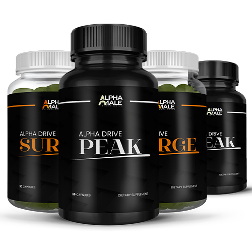 AlphaDrive Peak + AlphaDrive Surge 2 Month Supply