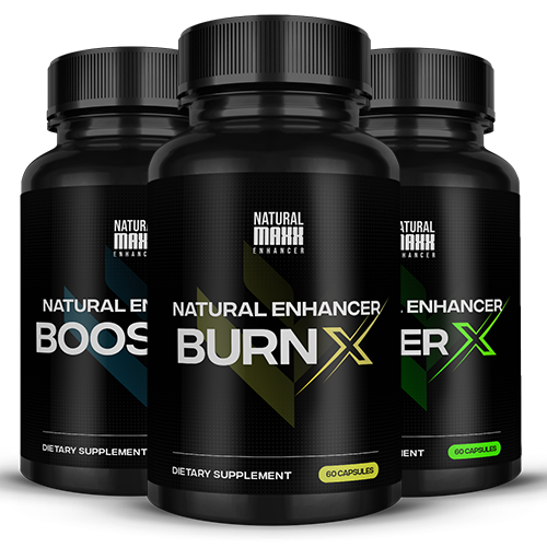 Natural Enhancer BurnX + Natural Enhancer BoostX + Natural Enhancer PowerX