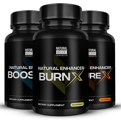 Natural Enhancer BurnX + Natural Enhancer BoostX + Natural Enhancer EndureX