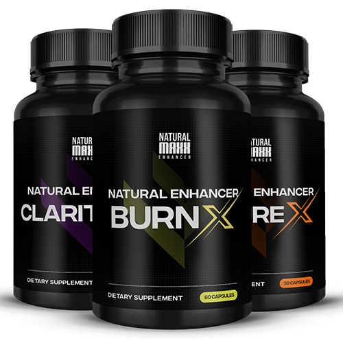 Natural Enhancer BurnX + Natural Enhancer ClarityX + Natural Enhancer EndureX