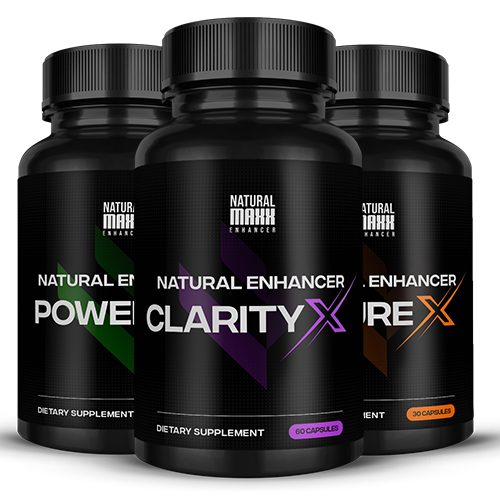 Natural Enhancer ClarityX + Natural Enhancer PowerX + Natural Enhancer EndureX
