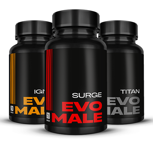 EvoMale Surge + EvoMale Ignite + EvoMale Titan