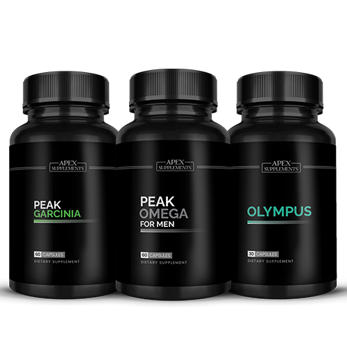 Peak Garcinia Trio Boost: Peak Garcinia + Peak Omega For Men + Olympus
