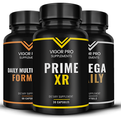 Prime XR, Daily Multivitamin Formula, & Omega Daily