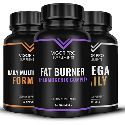 Fat Burner Thermogenix Complex, Daily Multivitamin Formula, & Omega Daily
