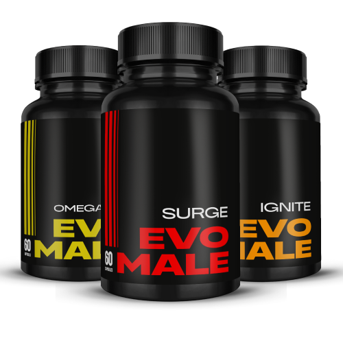 EvoMale Surge + EvoMale OmegaMax + EvoMale Ignite
