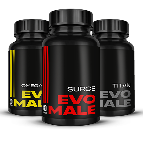 EvoMale Surge + EvoMale OmegaMax + EvoMale Titan