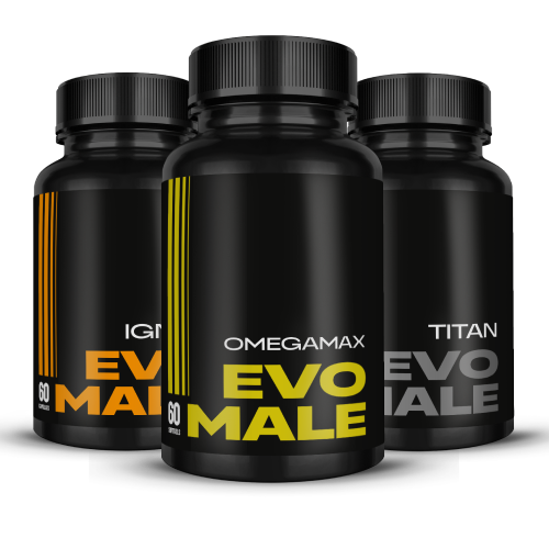 EvoMale OmegaMax + EvoMale Ignite + EvoMale Titan