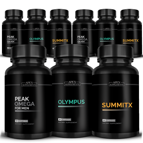Peak Omega For Men Olympus Boost 3 Month Supply