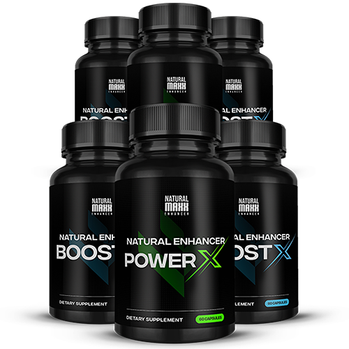 Natural Enhancer PowerX + Natural Enhancer BoostX 3 month supply