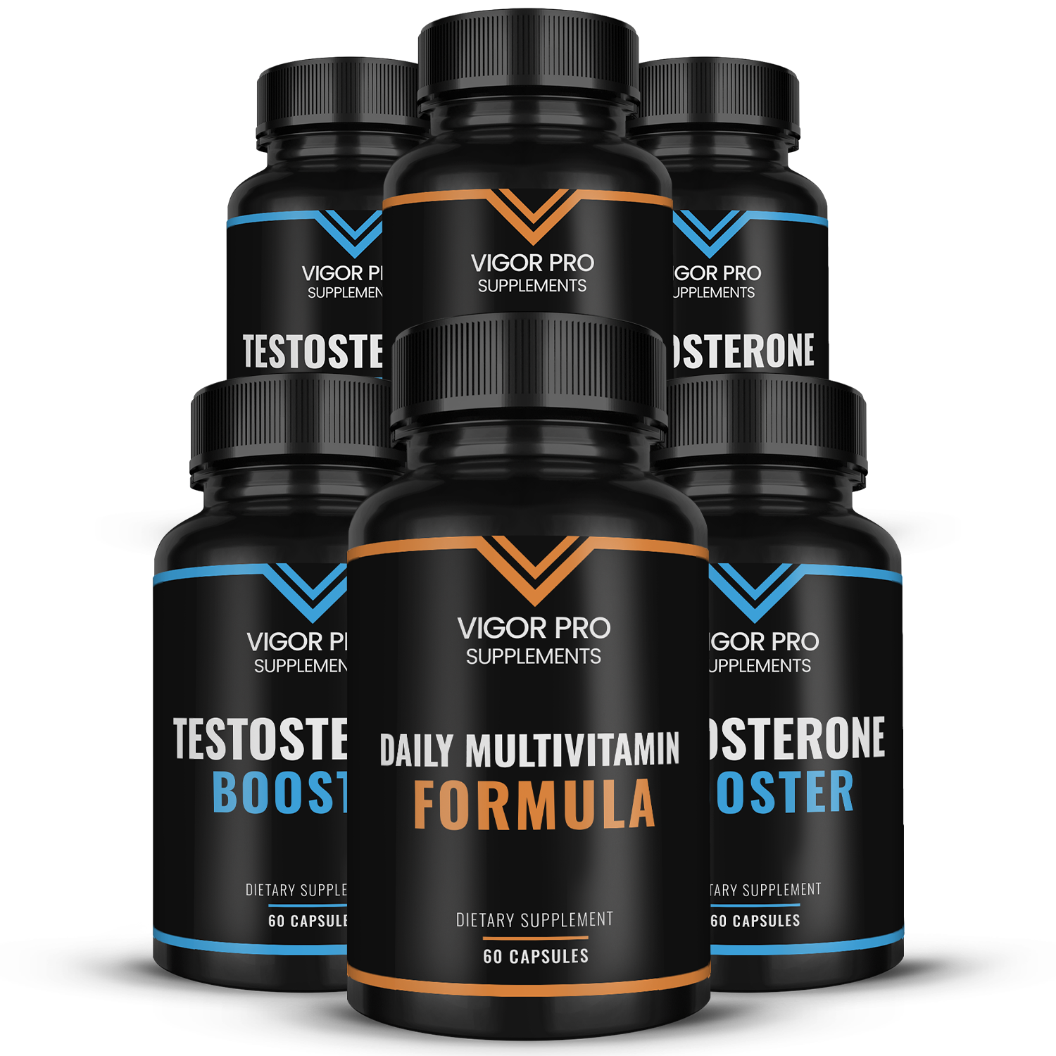 Vigor Pro Daily Multivitamin Formula & Vigor Pro Testosterone Booster 3 month supply