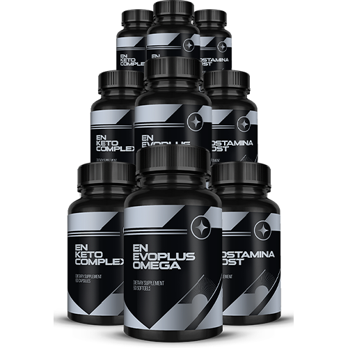EN EvoPlus Omega + EN Keto Complex + EN EvoStamina Boost 3 Month Supply 