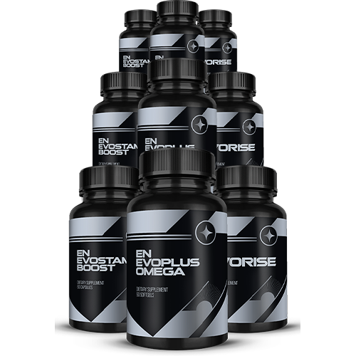 EN EvoPlus Omega + EN EvoStamina Boost + EN EvoRise 3 Month Supply