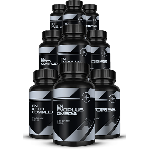 EN EvoPlus Omega + EN Keto Complex + EN EvoRise 3 Month Supply 