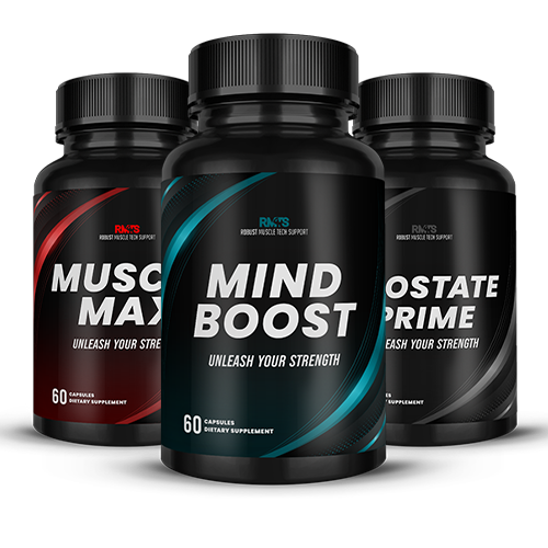 Mind Boost + Muscle Max + Prostate Prime 