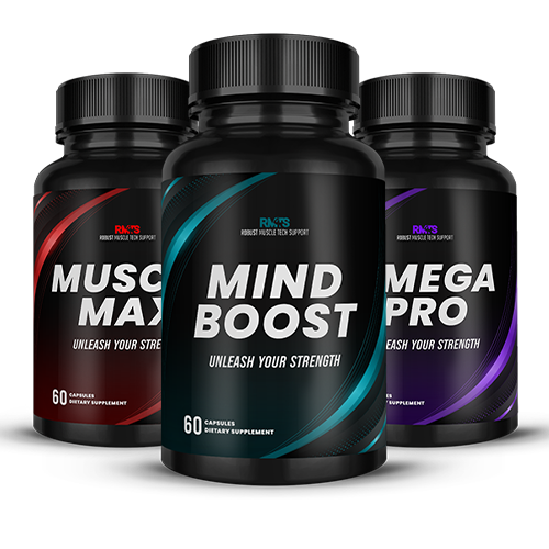 Mind Boost + Muscle Max + Omega Pro