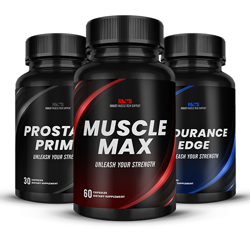 Muscle Max + Prostate Prime + Endurance Edge 