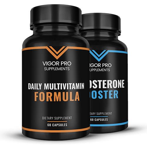 Vigor Pro Daily Multivitamin Formula & Vigor Pro Testosterone Booster