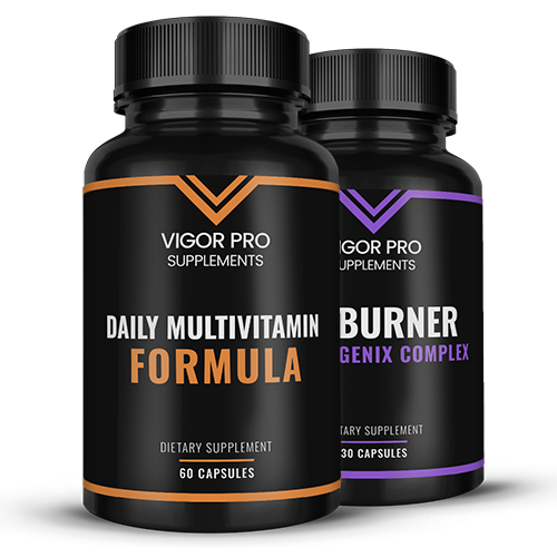 Vigor Pro Daily Multivitamin Formula & Vigor Pro Fat Burner Thermogenix Complex