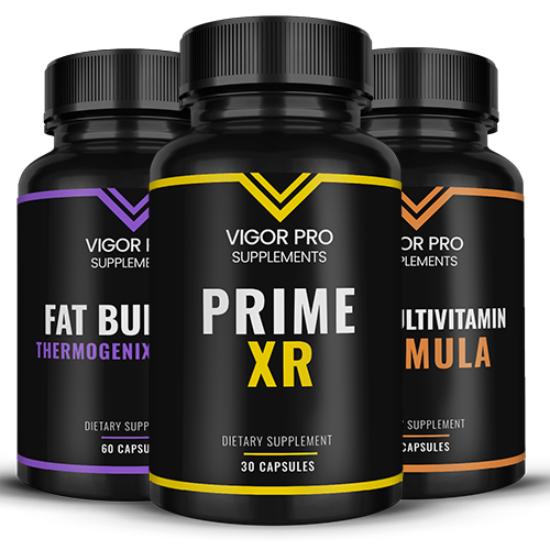 Prime XR, Fat Burner Thermogenix Complex, & Daily Multivitamin Formula
